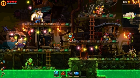 SteamWorld Dig 2 - Screen zum Spiel SteamWorld Dig 2.