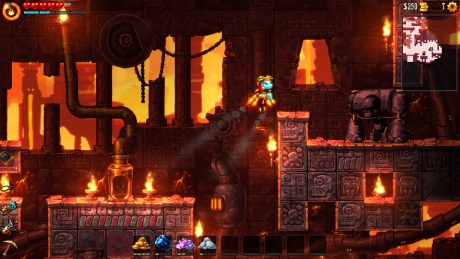 SteamWorld Dig 2: Screen zum Spiel SteamWorld Dig 2.