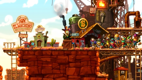 SteamWorld Dig 2 - Screen zum Spiel SteamWorld Dig 2.