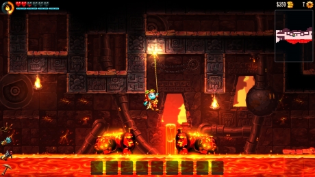 SteamWorld Dig 2: Screen zum Spiel SteamWorld Dig 2.