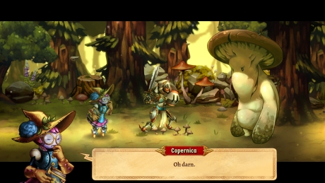 SteamWorld Quest: Hand of Gilgamech - Screen zum Spiel SteamWorld Quest: Hand of Gilgamech.