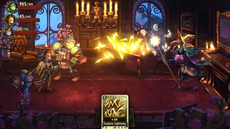 SteamWorld Quest: Hand of Gilgamech - Screen zum Spiel SteamWorld Quest: Hand of Gilgamech.