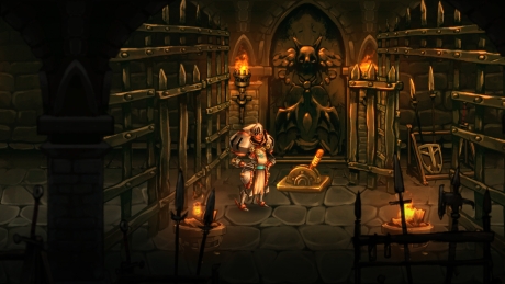 SteamWorld Quest: Hand of Gilgamech - Screen zum Spiel SteamWorld Quest: Hand of Gilgamech.