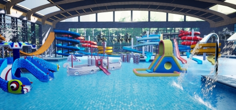 Aquapark Renovator: Screen zum Spiel Aquapark Renovator.