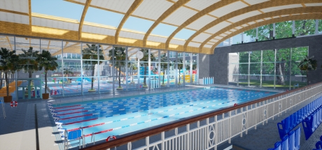 Aquapark Renovator: Screen zum Spiel Aquapark Renovator.