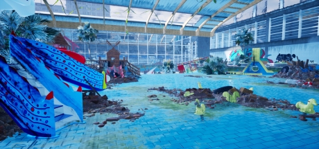 Aquapark Renovator: Screen zum Spiel Aquapark Renovator.