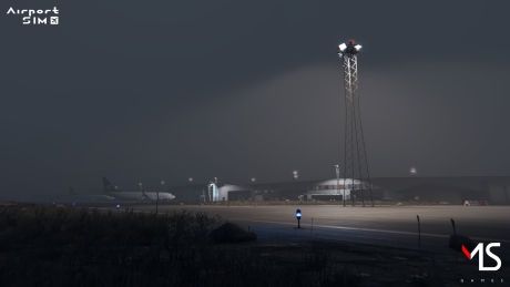 AirportSim: Screen zum Spiel AirportSim.