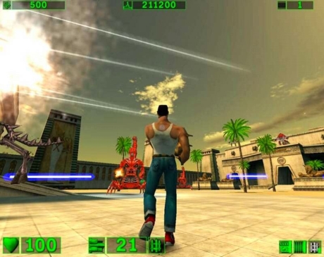 Serious Sam Classic: The First Encounter - Screen zum Spiel Serious Sam Classic: The First Encounter.