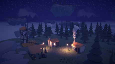 Poly Skies: Screen zum Spiel Poly Skies.