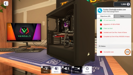 PC Building Simulator - Esports Expansion - Screen zum Spiel PC Building Simulator - Esports Expansion.