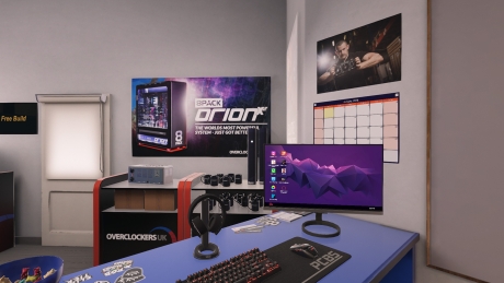 PC Building Simulator - Overclockers UK Workshop: Screen zum Spiel PC Building Simulator - Overclockers UK Workshop.