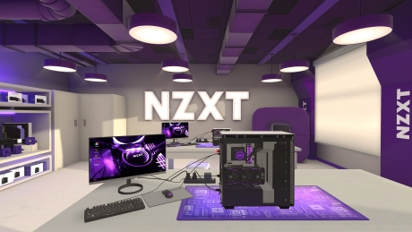 PC Building Simulator - NZXT-Werkstatt - Screen zum Spiel PC Building Simulator - NZXT-Werkstatt.