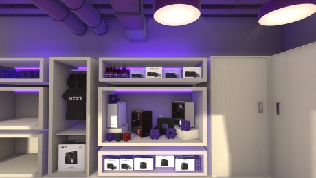 PC Building Simulator - NZXT-Werkstatt - Screen zum Spiel PC Building Simulator - NZXT-Werkstatt.