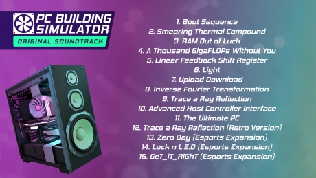 PC Building Simulator Soundtrack - Screen zum Spiel PC Building Simulator Soundtrack.