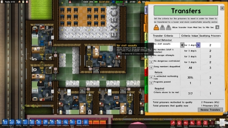 Prison Architect - Cleared For Transfer: Screen zum Spiel Prison Architect - Cleared For Transfer.