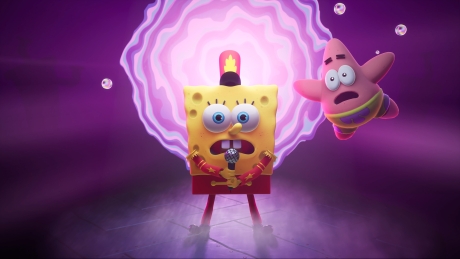 SpongeBob Schwammkopf: The Cosmic Shake - Screen zum Spiel SpongeBob Schwammkopf: The Cosmic Shake.