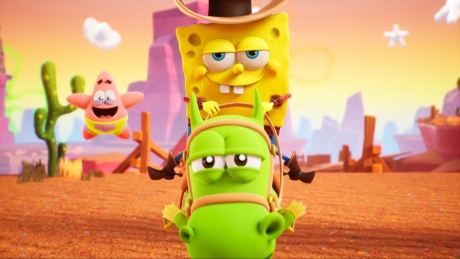 SpongeBob Schwammkopf: The Cosmic Shake: Screen zum Spiel SpongeBob Schwammkopf: The Cosmic Shake.