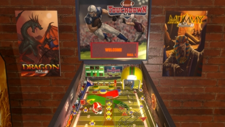 Touchdown Pinball - Screen zum Spiel Touchdown Pinball.