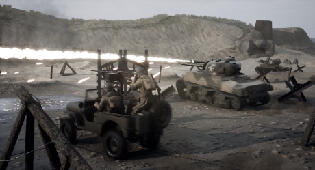 Beach Invasion 1944 - Screen zum Spiel Beach Invasion 1944.