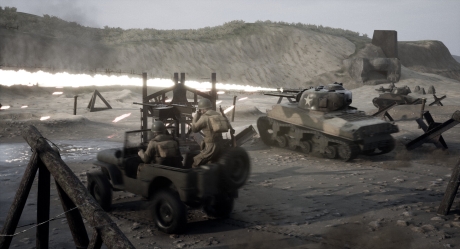 Beach Invasion 1944: Screen zum Spiel Beach Invasion 1944.