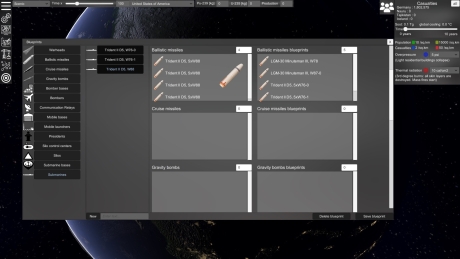 Nuclear War Simulator - Screen zum Spiel Nuclear War Simulator.