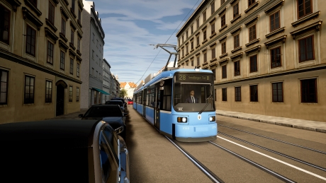 TramSim Munich - The Tram Simulator: Screen zum Spiel TramSim Munich - The Tram Simulator.