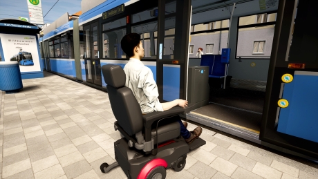 TramSim Munich - The Tram Simulator: Screen zum Spiel TramSim Munich - The Tram Simulator.