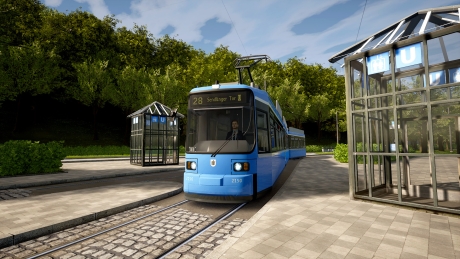 TramSim Munich - The Tram Simulator: Screen zum Spiel TramSim Munich - The Tram Simulator.