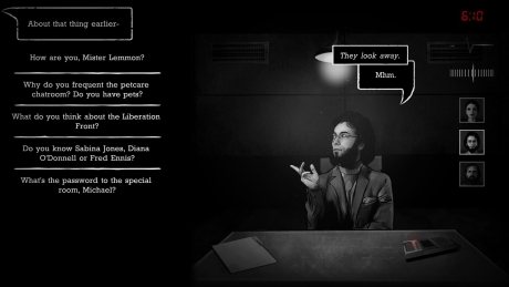 Interrogation: You will be deceived: Screen zum Spiel Interrogation: You will be deceived.