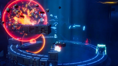 Orbital Bullet: Das 360 Grad Rogue-lite - Screen zum Spiel Orbital Bullet ? Das 360? Rogue-lite.