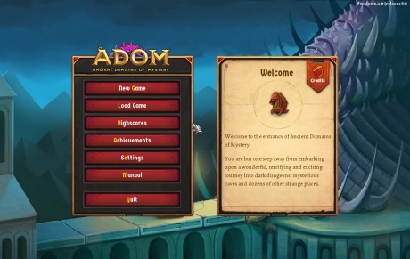 ADOM (Ancient Domains Of Mystery) - Screen zum Spiel ADOM (Ancient Domains Of Mystery).