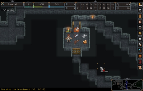 ADOM (Ancient Domains Of Mystery) - Screen zum Spiel ADOM (Ancient Domains Of Mystery).