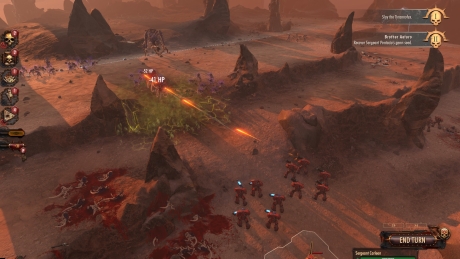 Warhammer 40,000: Battlesector: Screen zum Spiel Warhammer 40,000: Battlesector.