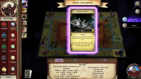 Talisman: Origins - Beyond the Veil - Screen zum Spiel Talisman: Origins - Beyond the Veil.