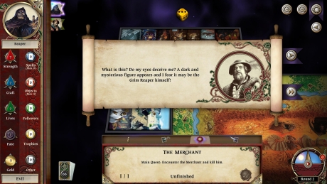 Talisman: Origins - Beyond the Veil: Screen zum Spiel Talisman: Origins - Beyond the Veil.