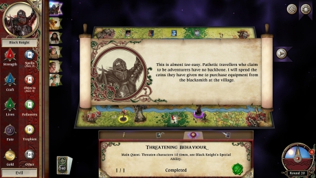 Talisman: Origins - Beyond the Veil: Screen zum Spiel Talisman: Origins - Beyond the Veil.