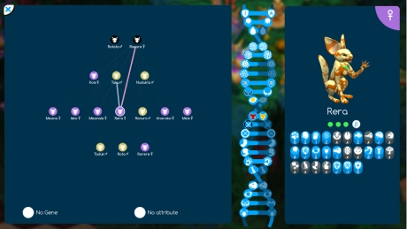 Niche - a genetics survival game: Screen zum Spiel Niche - a genetics survival game.