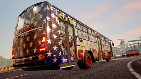 Bus Simulator 21 - USA Skin Pack: Screen zum Spiel Bus Simulator 21 - USA Skin Pack.