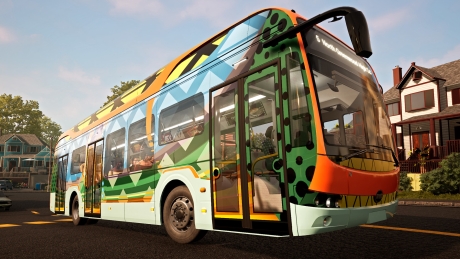 Bus Simulator 21 - USA Skin Pack - Screen zum Spiel Bus Simulator 21 - USA Skin Pack.