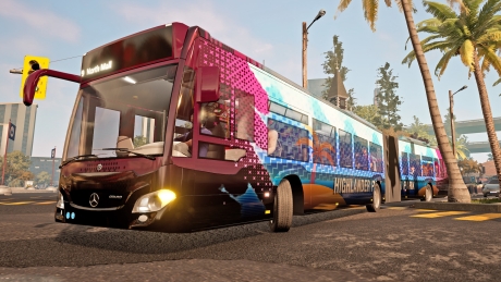 Bus Simulator 21 - Angel Shores Insider Skin Pack - Screen zum Spiel Bus Simulator 21 - Angel Shores Insider Skin Pack.