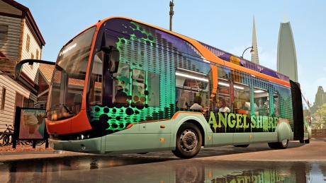 Bus Simulator 21 - Angel Shores Insider Skin Pack - Screen zum Spiel Bus Simulator 21 - Angel Shores Insider Skin Pack.