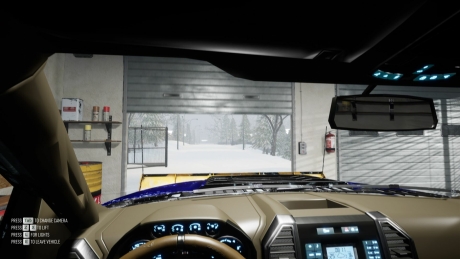 Snow Plowing Simulator - Screen zum Spiel Snow Plowing Simulator.