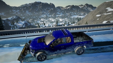 Snow Plowing Simulator: Screen zum Spiel Snow Plowing Simulator.