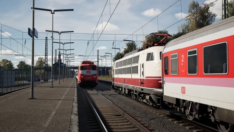 Train Sim World 3: Linke Rheinstrecke: Mainz - Koblenz Route Add-On: Screen zum Spiel Train Sim World? 3: Linke Rheinstrecke: Mainz - Koblenz Route Add-On.