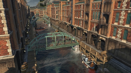 Anno 1800: Speicherstadt: Screen zum Spiel Anno 1800 - Docklands.