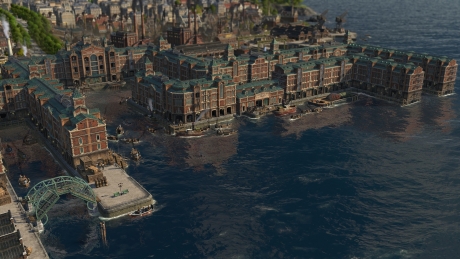 Anno 1800: Speicherstadt: Screen zum Spiel Anno 1800 - Docklands.