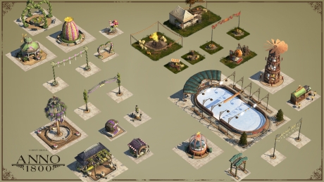 Anno 1800: Seasonal Decorations Pack: Screen zum Spiel Anno 1800 - Seasonal Decorations Pack.