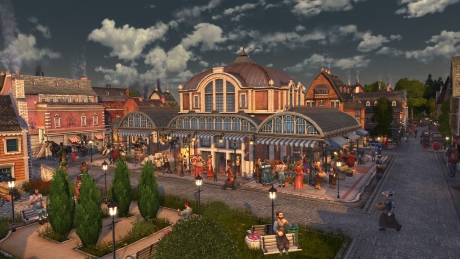 Anno 1800: Belebte Städte: Screen zum Spiel Anno 1800 - Vibrant Cities Pack.