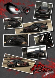 Race Driver GRID - Race Driver Grid - Skins - NO FEAR DARK... BMW 320SI - Preview