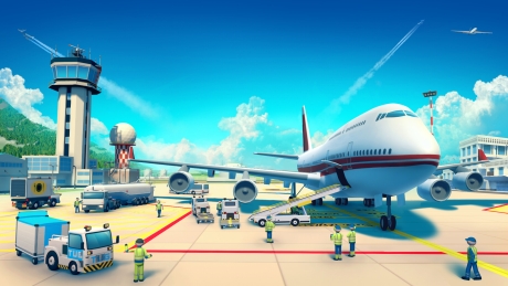 Sky Haven Tycoon - Airport Simulator - Screen zum Spiel Sky Haven Tycoon - Airport Simulator.
